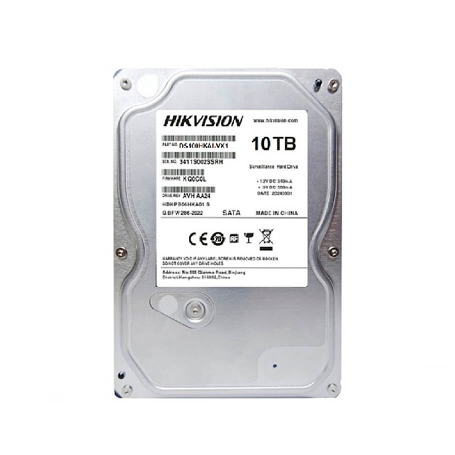 Ổ cứng giám sát 10TB HIKVISION DS100HKAI-VX1